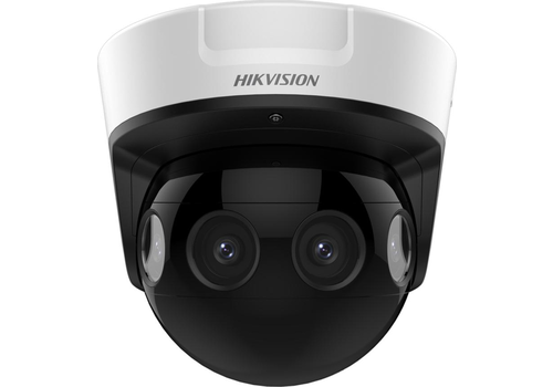 Hikvision® DS-2CD6924G0-IHS NFC 2.8mm 8 MP PanoVu Panoramic Network Camera - Multisensor  - IP67/IK10 - Nightvision - Heater - Panorama Dome - 180° Horizontal FOV - Weather Proof - Built-in Heater + Smart Defog - DarkFighter 