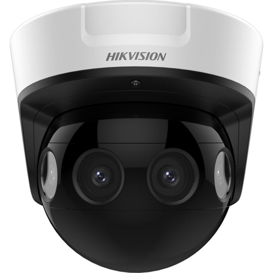 Hikvision® DS-2CD6924G0-IHS NFC 2.8mm 8 MP PanoVu Panoramic Network Camera - Multisensor  - IP67/IK10 - Nightvision - Heater - Panorama Dome - 180° Horizontal FOV - Weather Proof - Built-in Heater + Smart Defog - DarkFighter-1