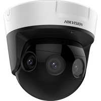 thumb-Hikvision® DS-2CD6924G0-IHS NFC 2.8mm 8 MP PanoVu Panoramic Network Camera - Multisensor  - IP67/IK10 - Nightvision - Heater - Panorama Dome - 180° Horizontal FOV - Weather Proof - Built-in Heater + Smart Defog - DarkFighter-2