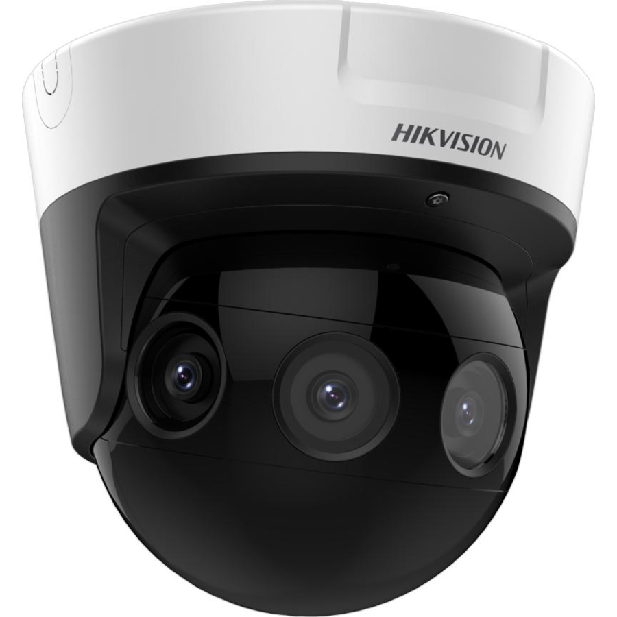 Hikvision® DS-2CD6924G0-IHS NFC 2.8mm 8 MP PanoVu Panoramic Network Camera - Multisensor  - IP67/IK10 - Nightvision - Heater - Panorama Dome - 180° Horizontal FOV - Weather Proof - Built-in Heater + Smart Defog - DarkFighter-2