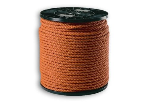 Polypropyleen Touw/Koord – Zalmkleur, 50m 