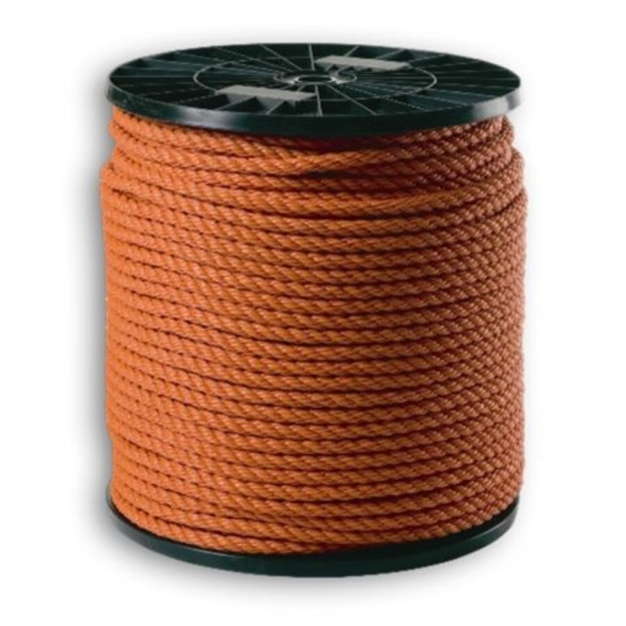 Polypropyleen Touw/Koord – Zalmkleur, 50m-1