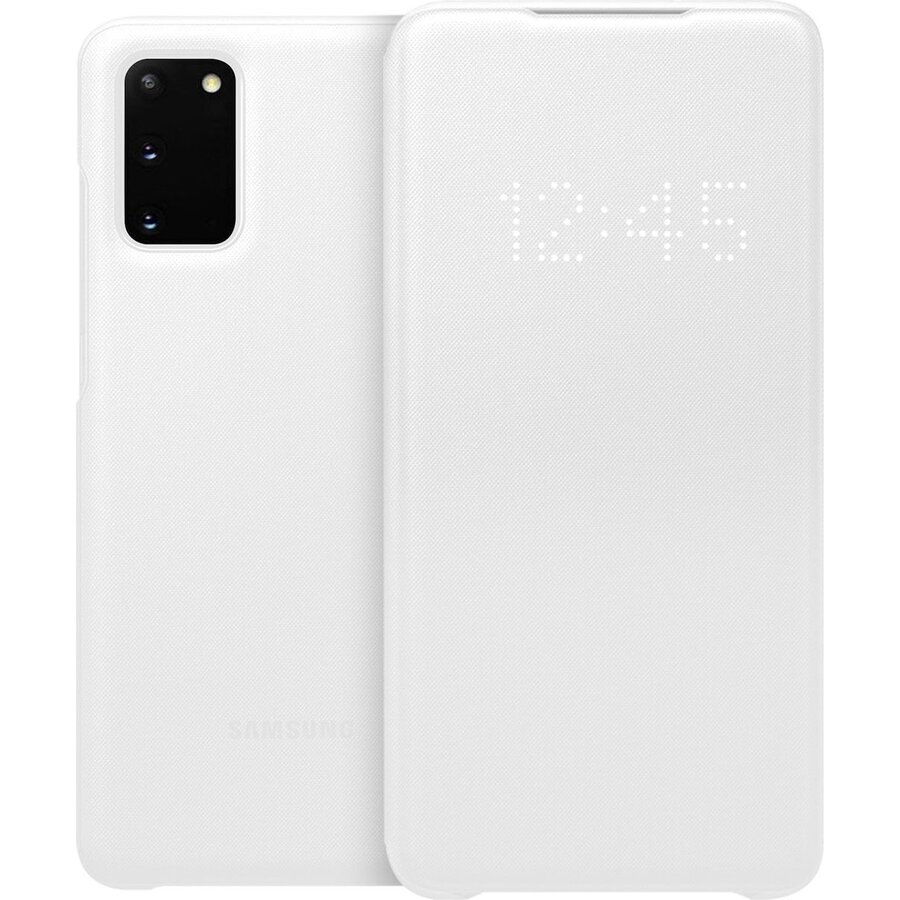 Samsung LED View Hoesje - Samsung Galaxy S20+- Wit - Copy-1