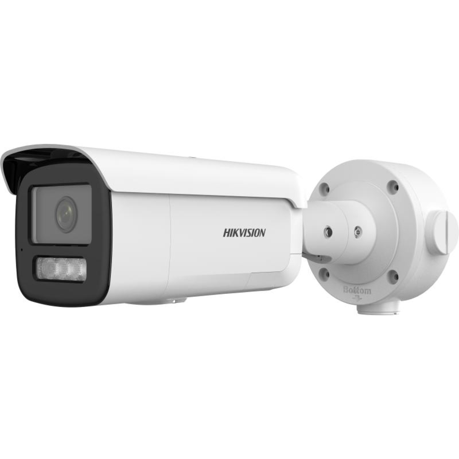 Hikvision® DS-2CD3T46G2-ISU/SL 2.8 MM H eF 4 MP AcuSense IP Strobe Light and Audible Warining Fixed Bullet Network Camera - Flits/Sirene  - DarkFighter - IP67 - 120dB True WDR - Twee-weg Audio-1