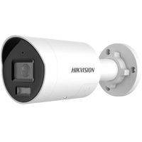 thumb-Hikvision® DS-2CD3046G2-IU/SL 2.8 MM H eF 4 MP AcuSense IP Strobe Light and Audible Warining Fixed Mini Bullet Network Camera - Flits/Sirene  - DarkFighter - IP67 - 120dB True WDR - Twee-weg Audio-1