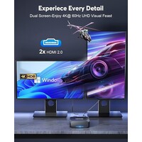 thumb-NiPoGi Mini PC 16GB RAM, 12th Gen Intel Alder Lake-N100 (tot 3.4GHz), 512GB SSD, Windows 11 Pro, Dual Display (2x HDMI), WiFi 5, BT 4.2, Gigabit Ethernet-5
