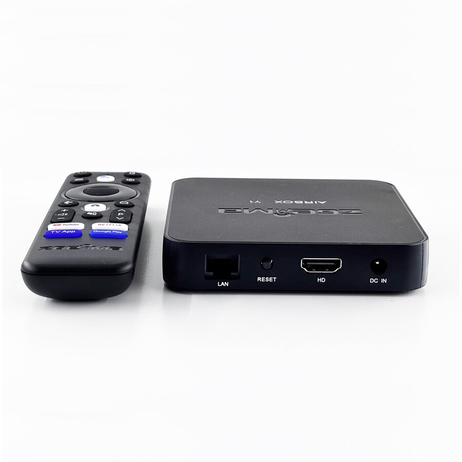 Zgemma AIRBOX Y1 4K HDR Android TV Box - TVApp - UHD - Google Assistant - Chromecast - Dual-Band WiFi 5 - Netflix, Prime Video, Disney+, Youtube, IPTV etc.-3