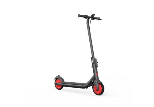 Ninebot eKickScooter ZING C20 Powered by Segway E-Step - Neon/Sfeerverlichting - Vanaf 10 Jaar - Maximum Snelheid 16km/u - Actieradius tot 20km - Zwart/Rood 