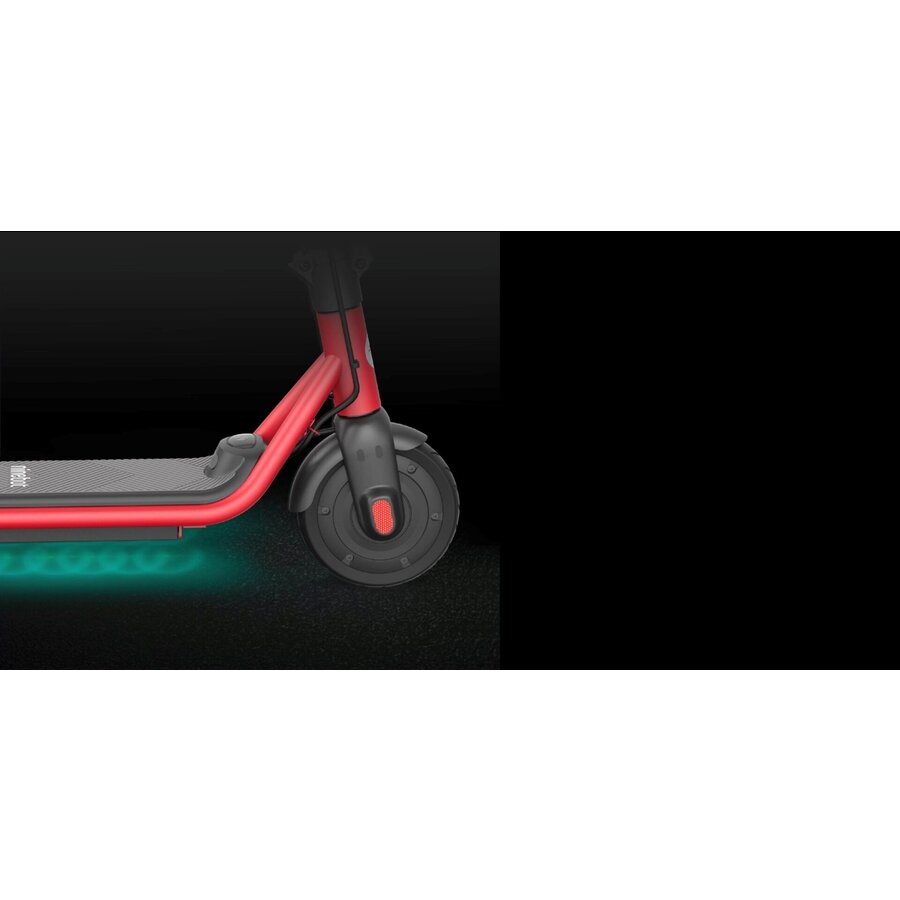 Ninebot eKickScooter ZING C15E Powered by Segway E-Step - Neon/Sfeerverlichting - Vanaf 10 Jaar - Maximum Snelheid 16km/u - Actieradius tot 20km - Zwart/Rood-8