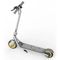 thumb-Ninebot eKickScooter ZING C10 Powered by Segway E-Step - Neon/Sfeerverlichting - Van 8-14 Jaar - Maximum Snelheid 16km/u - Actieradius tot 10km/40 min - Grijs/Geel-2
