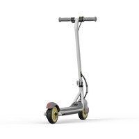 thumb-Ninebot eKickScooter ZING C10 Powered by Segway E-Step - Neon/Sfeerverlichting - Van 8-14 Jaar - Maximum Snelheid 16km/u - Actieradius tot 10km/40 min - Grijs/Geel-4