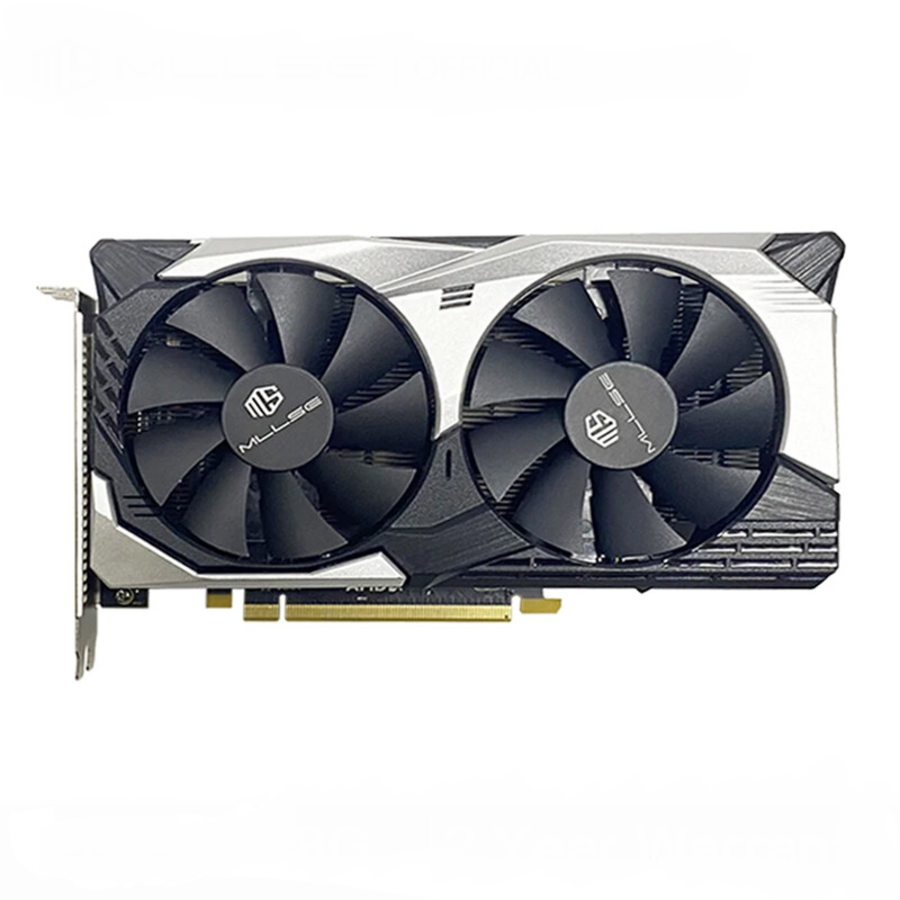 MLLSE AMD Radeon RX 580 Videokaart - 8GB GDDR5 - 2X DisplayPort - 1X HDMI  - PCIe 3.0 x16 - 256bit - Zwart/Grijs-1