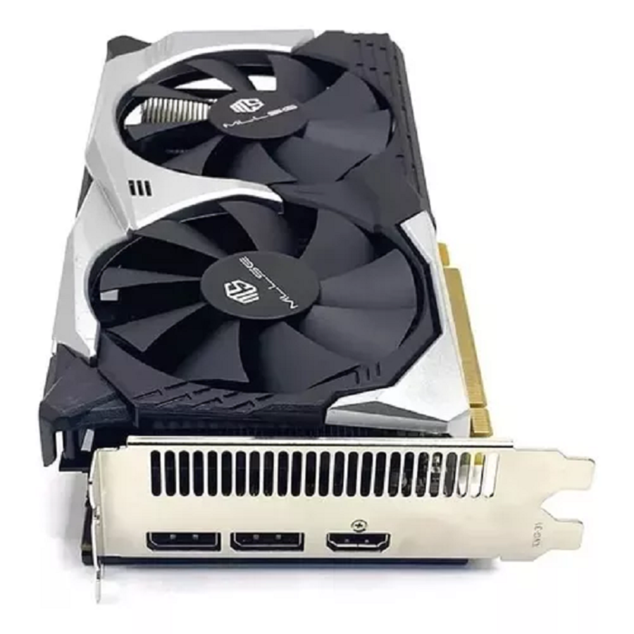 MLLSE AMD Radeon RX 580 Videokaart - 8GB GDDR5 - 2X DisplayPort - 1X HDMI  - PCIe 3.0 x16 - 256bit - Zwart/Grijs-2