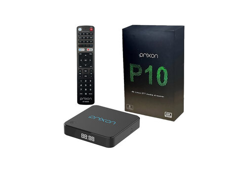 Prixon P10 Linux BT IPTV Set-Top Box – Krachtige IPTV Ontvanger met Bluetooth en Linux OS 