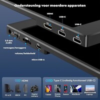 thumb-Zazitec  BX156 - 15.6" FHD Draagbare Monitor - USB-C & HDMI, IPS Display voor Laptop, Gaming en Productiviteit-4
