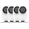 YI YI 4pc Home Camera - 1080p Wi-Fi Beveiligings- en Bewakingscamera Set - Wit