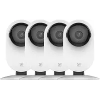thumb-YI 4pc Home Camera - 1080p Wi-Fi Beveiligings- en Bewakingscamera Set - Wit-1
