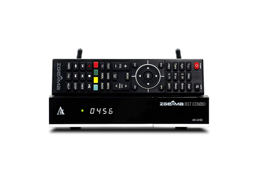Zgemma H17 Combo UHD HEVC - 4K Satelliet & Kabel Ontvanger - DVB-S2/S2X + DVB-T2/C Dual Tuner - LAN/WiFi - Dolby Digital - Geschikt voor Ziggo, Canaal Digitaal, KPN Digitenne etc. 