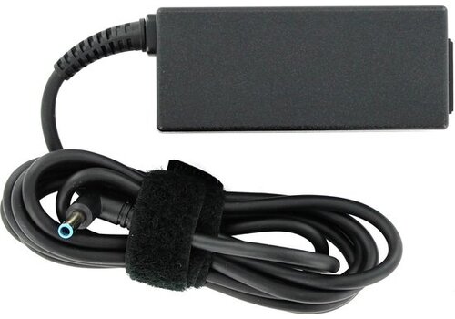 HP Laptop AC Adapter 45W Blue Pin 