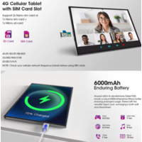 thumb-CWOWDEFU P25L - Android 14 - 10.1 Inch - 4G SIM - 8-Core CPU - 8GB RAM - 128GB Opslag - Zwart-5