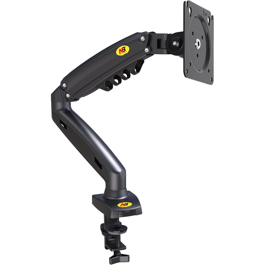 Ergosolid F80-0 Professionele Designstandaard - Voor 17"-30" LED/LCD Monitoren - Zwart-1