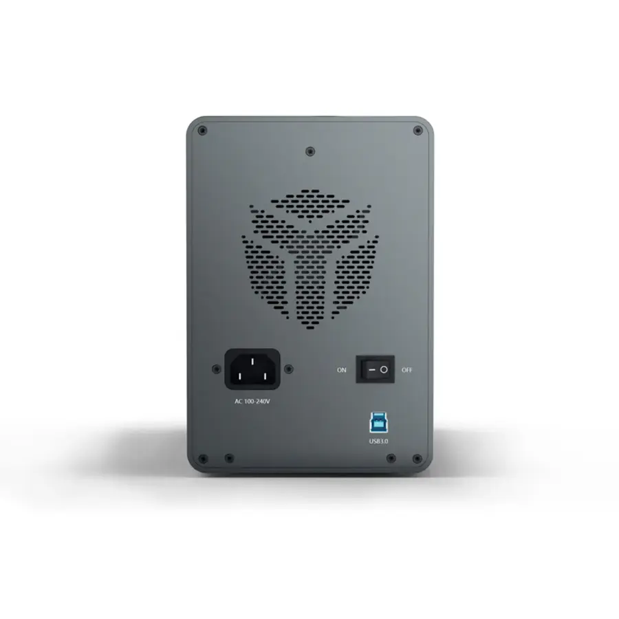 Yottamaster Y-Focus 5-Bay Externe Harde Schijf Behuizing - USB-C Daisy Chain - 270TB Opslag - 10Gbps Snelheid-5