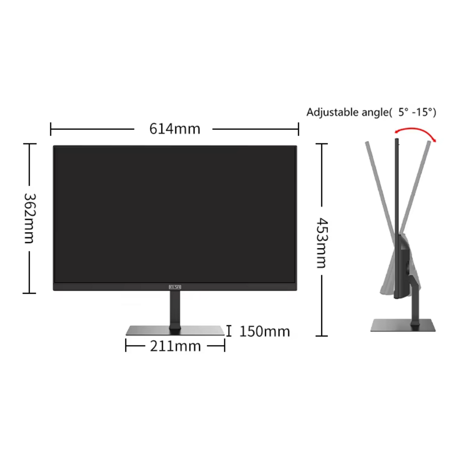 Elsa 27 Inch Monitor - IPS FHD - HDMI/VGA - 1920x1080 - Flat Panel-5