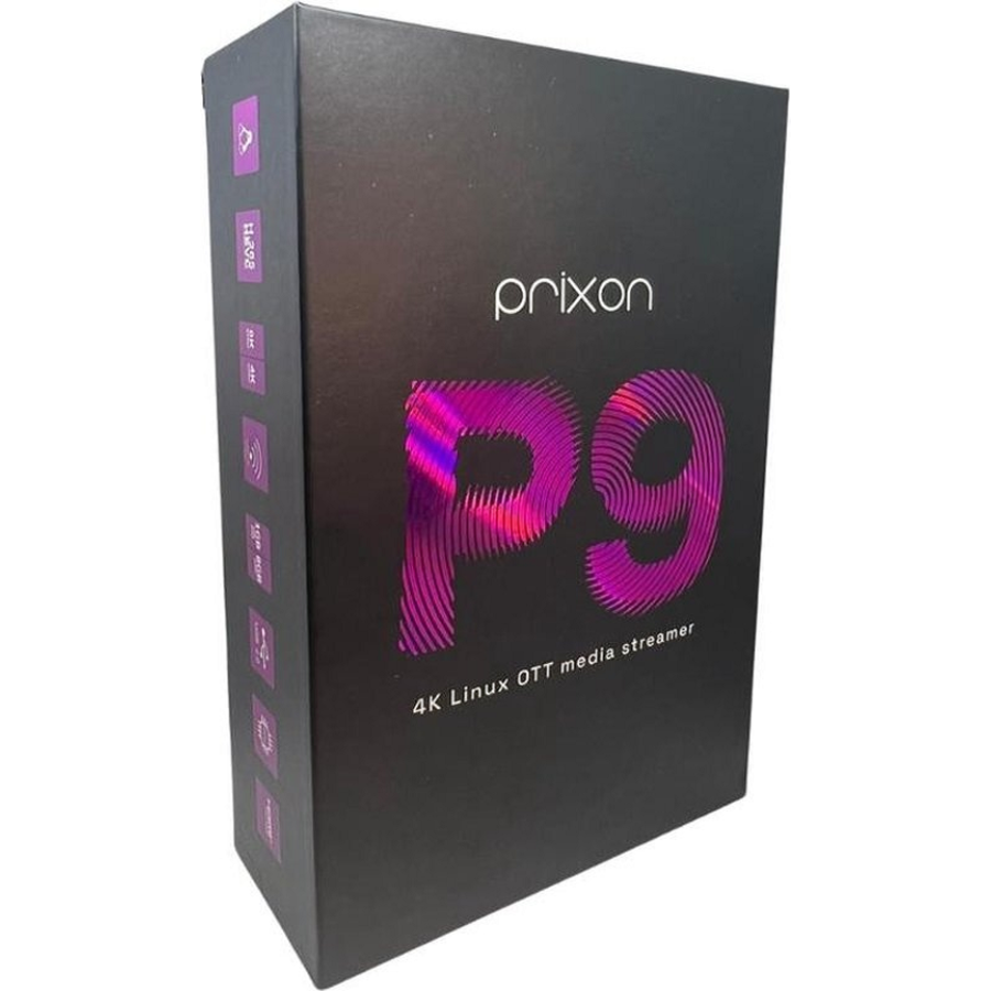 Prixon P9+ Linux IPTV Set-Top Box – Compact en Krachtig voor de Ultieme Kijkervaring-1