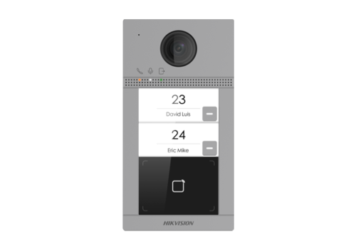 Hikvision DS-KV8213-WME1(C) – 2-knops Video Intercom Villa Deurstation 