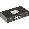 Hikvision DS-3T0510HP-E/HS – Robuuste 8-Poorts Gigabit Hi-PoE Switch voor Industriële Toepassingen