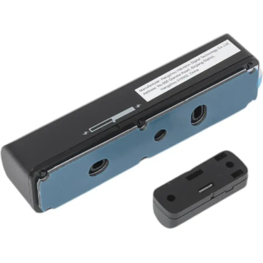 Hikvision DS-PDMC-EG2-WE – Draadloze Magneetcontactsensor voor Betrouwbare Inbraakdetectie - Zwart-2