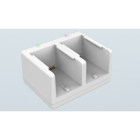 thumb-EZVIZ DDC-09FC-BATBK - Dual-Slot Oplaadstation voor C3A Batterijen-2