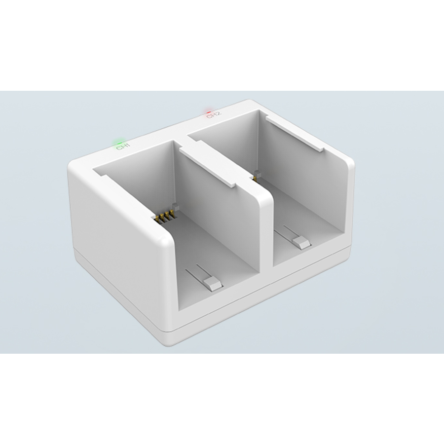 EZVIZ DDC-09FC-BATBK - Dual-Slot Oplaadstation voor C3A Batterijen-2