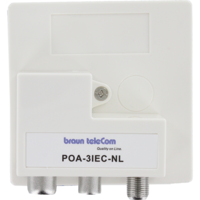 thumb-Braun teleCom PAO-1IEC-NL – Signaalverdeler met IEC-Aansluiting voor Optimale TV- en Radiosignaalverdeling-2