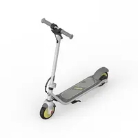 thumb-Ninebot eKickScooter ZING C8 Powered by Segway E-Step - Van 6-12 Jaar - Maximum Snelheid 16km/u - Actieradius tot 10km/40 min - Grijs/Geel-4