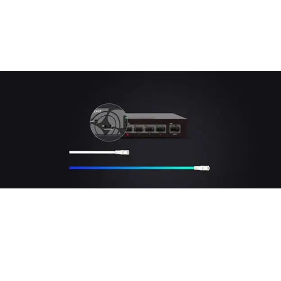 EZVIZ W6-SD05GP – 5-Poorts Gigabit Ethernet PoE Switch voor Slimme Beveiligingssystemen-6