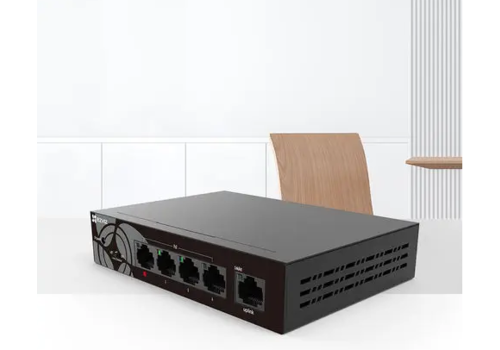 EZVIZ W6-SD05GP – 5-Poorts Gigabit Ethernet PoE Switch voor Slimme Beveiligingssystemen 