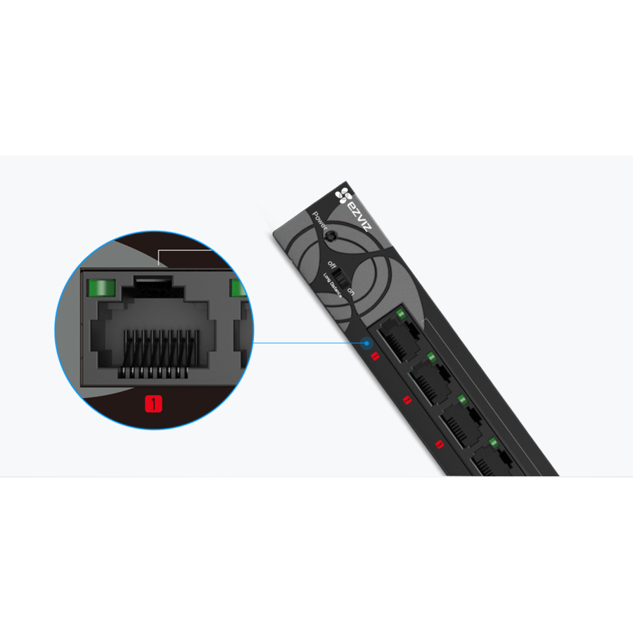 EZVIZ W6-SD09GP – 9-Poorts Gigabit PoE Switch voor Uitgebreide Netwerkoplossingen-2