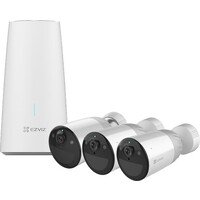 thumb-EZVIZ BC1-B3 – Draadloze Beveiligingscamera Set met 365 Dagen Batterijduur-1
