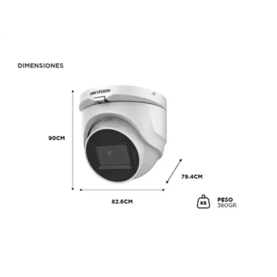 Hikvision DS-2CE76D0T-EXIMF – 2 MP Fixed Turret Camera​-5