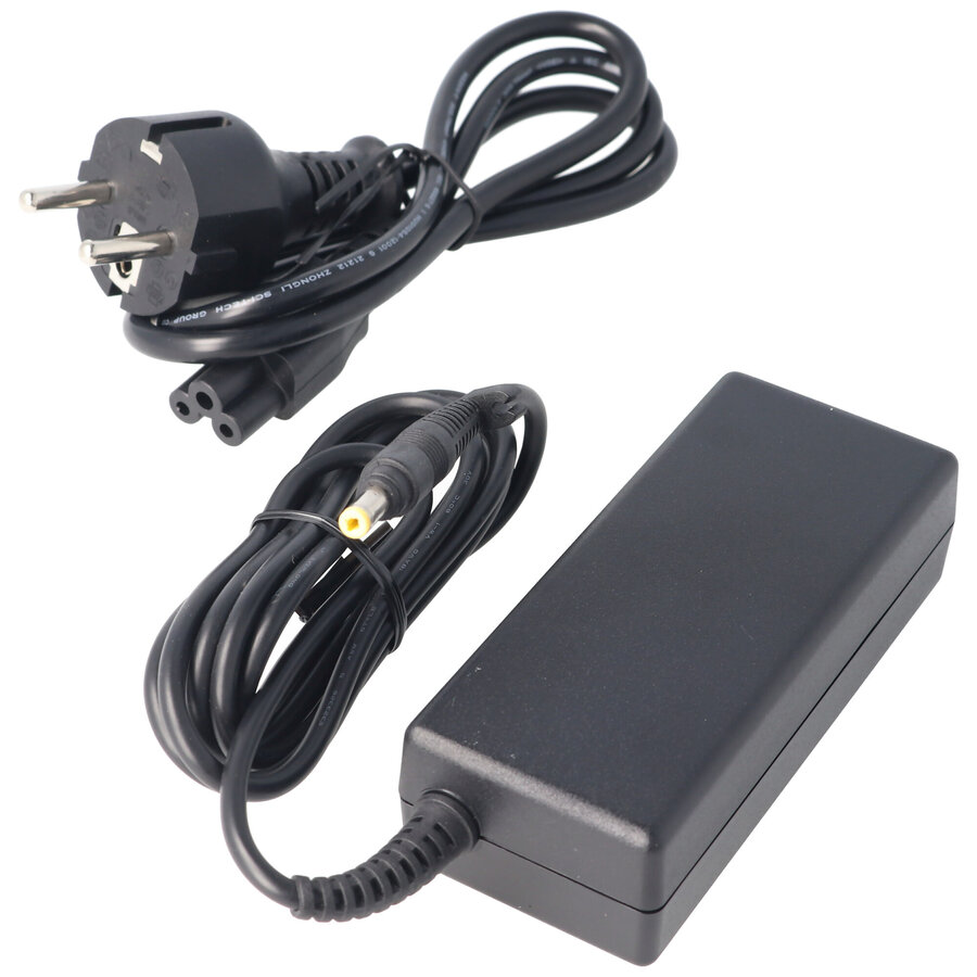 Zazitec 65W Vervangende Laptopadapter – 5,5 x 1,7 mm Pin-2