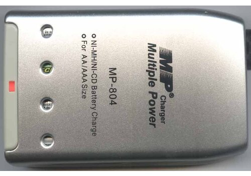 Multiple Power MP-804A1 Batterijlader – Voor AA Ni-MH Batterijen 