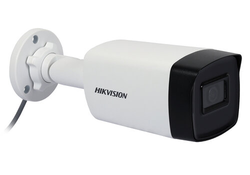Hikvision DS-2CE17H0T-IT3FS – 5MP Bulletcamera met Microfoon en Nachtzicht tot 40 m 
