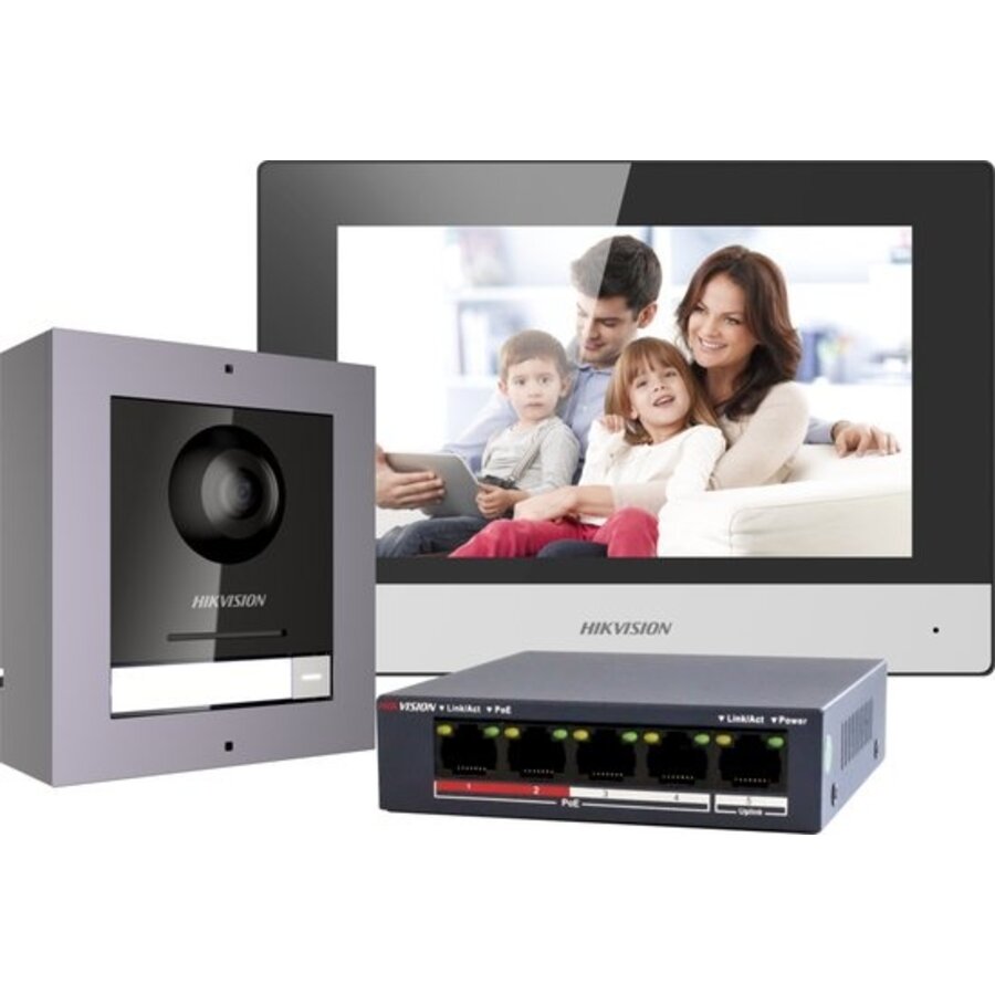 Hikvision DS-KIS602 – Complete Modulaire IP Video Intercomkit voor Woningen en Villa's-7