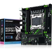 thumb-Zazitec Machinist Esports Deluxe mATX Moederbord – Compatibel met Intel Xeon E5-2680 v4 (LGA2011-3)-1