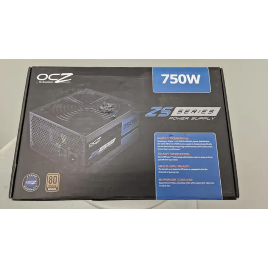 OCZ ZS Series 750W ATX Voeding – 80 PLUS Bronze, 4× PCIe, Stil & Betrouwbaar​-3