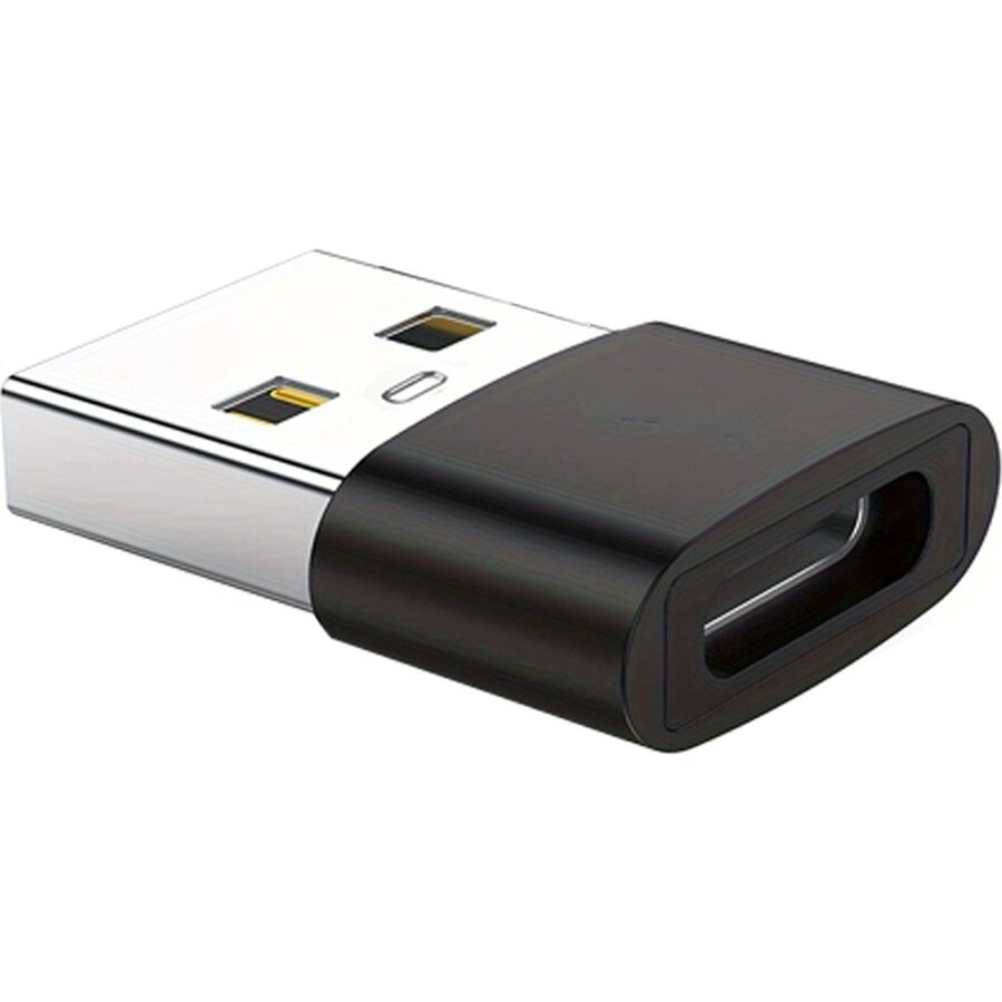 USB 3.0 A Male naar USB-C Female kabel - Zwart-2