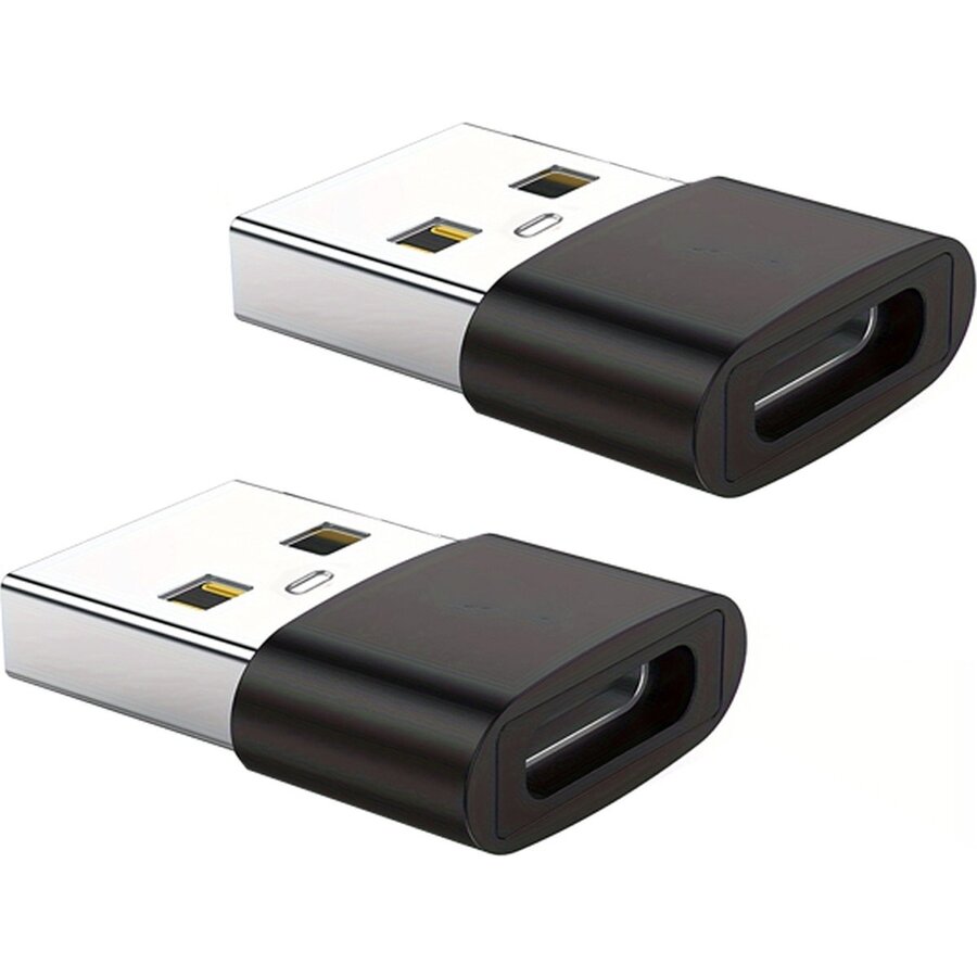 USB 3.0 A Male naar USB-C Female kabel - Zwart-4