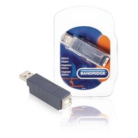 thumb-Bandridge USB B-A Adapter – USB-B Male naar USB-A Female – Hoogwaardige Verloopstekker-1