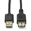Zazitec USB-A Verlengkabel – USB-A Male naar USB-A Female – Hoogwaardige Verbindingskabel